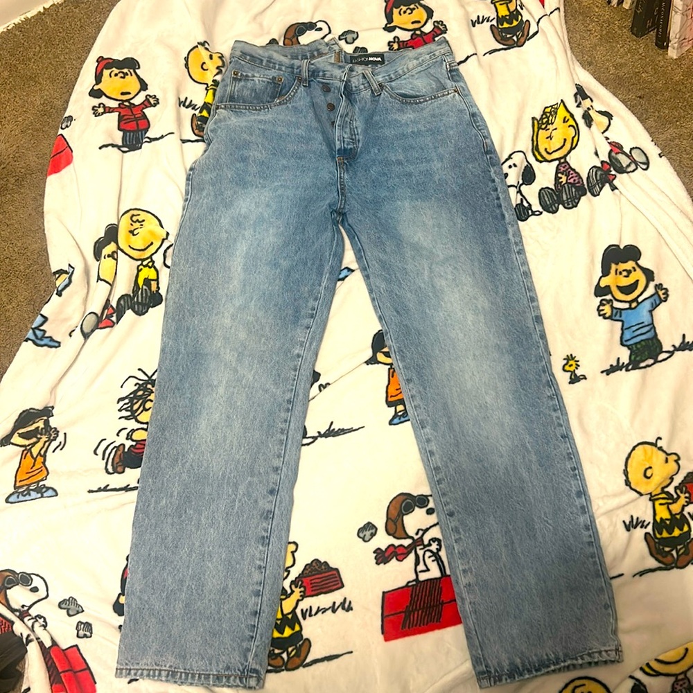 Fashion Nova Wide Leg Jeans size 9